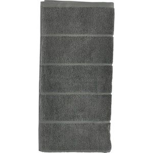 Tmavě zelená froté bavlněná osuška 70x140 cm Sauna – Zone obraz