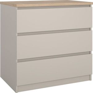 Krémová komoda 77x76x50 cm Naia – Tvilum obraz