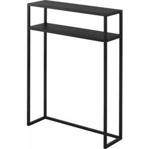 Černý kovový konzolový stolek 18x60 cm Tower – YAMAZAKI obraz
