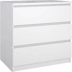 Bílá komoda 77x76x50 cm Naia – Tvilum obraz
