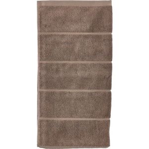 Světle hnědá froté bavlněná osuška 70x140 cm Sauna – Zone obraz