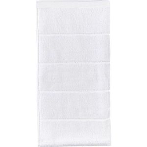 Bílý froté bavlněný ručník 50x100 cm Sauna – Zone obraz