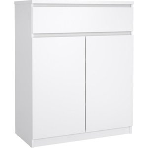 Bílá komoda 80x100x40 cm Naia – Tvilum obraz
