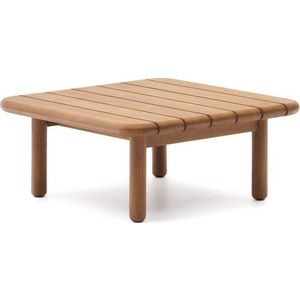 Zahradní odkládací stolek z teakového dřeva 70x70 cm Turqueta – Kave Home obraz