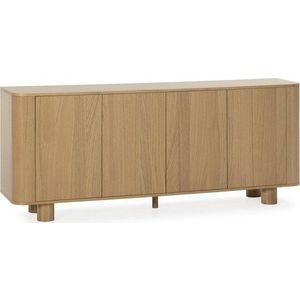 Komoda v dekoru dubu v přírodní barvě 180x75x40 cm Padoc – MOME obraz