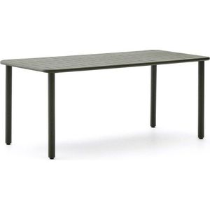 Ocelový zahradní jídelní stůl 90x180 cm Brai – Kave Home obraz