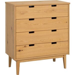Komoda z dubového dřeva v přírodní barvě 75x85x38 cm Garrison – Rowico obraz