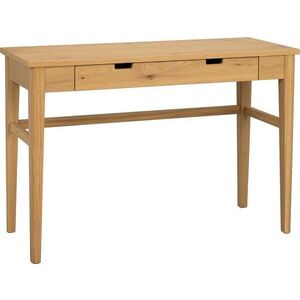 Konzolový stolek s deskou v dubovém dekoru v přírodní barvě 40x110 cm Garrison – Rowico obraz