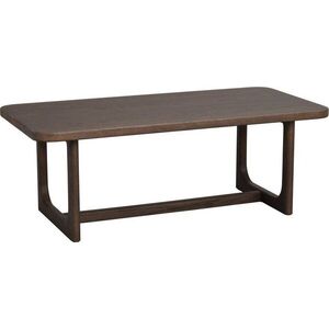 Konferenční stolek s deskou v dubovém dekoru v tmavě přírodní barvě 50x103 cm Driscoll – Rowico obraz