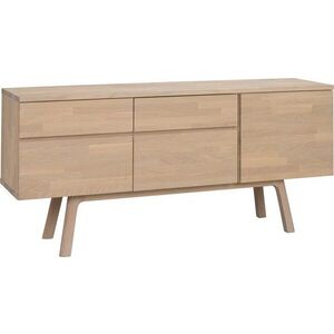 Komoda z dubového dřeva ve světle přírodní barvě 170x77x42 cm Cleardale – Rowico obraz