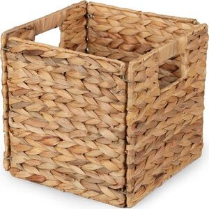 Košík z vodního hyacintu 24x24x24 cm – Compactor obraz