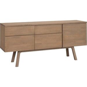 Komoda z dubového dřeva v přírodní barvě 170x77x42 cm Cleardale – Rowico obraz