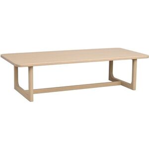 Konferenční stolek s deskou v dubovém dekoru ve světle přírodní barvě 70x160 cm Driscoll – Rowico obraz