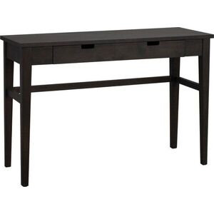 Konzolový stolek s deskou v dubovém dekoru v tmavě přírodní barvě 40x110 cm Garrison – Rowico obraz