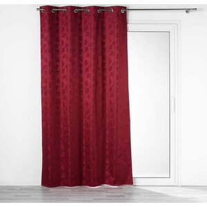 Vínový zatemňovací závěs z žakáru 140x260 cm Lunella – douceur d'intérieur obraz