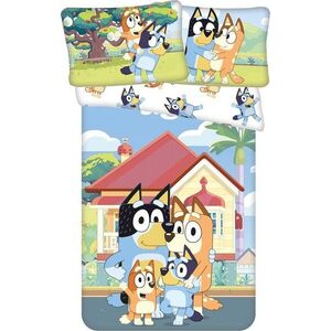 Bavlněné dětské povlečení do postýlky 100x135 cm Bluey – Jerry Fabrics obraz