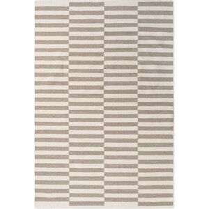 Bílý/šedý oboustranný/ručně tkaný vlněný koberec 200x300 cm Vika – Hanse Home obraz