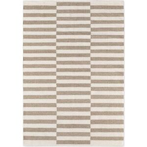 Bílý/šedý oboustranný/ručně tkaný vlněný koberec 160x230 cm Vika – Hanse Home obraz