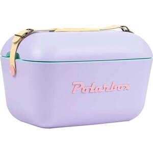 Fialový chladicí box 12 l Classic Rainbow – Polarbox obraz