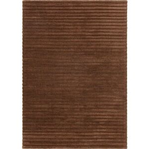 Tmavě hnědý ručně tkaný vlněný koberec 200x290 cm – Asiatic Carpets obraz