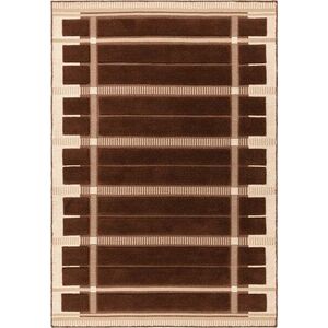 Hnědý/béžový ručně tkaný vlněný koberec 200x290 cm – Asiatic Carpets obraz