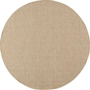 Béžový kulatý vnitřní a venkovní koberec ø 120 cm Mira 1450 – Ayyildiz Carpets obraz