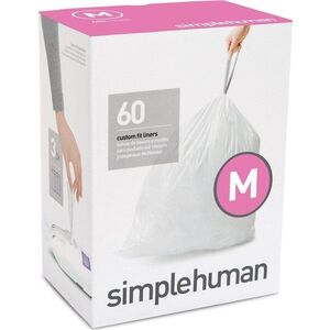 Stahovací pytle na odpadky v sadě 60 ks 45 l M – simplehuman obraz