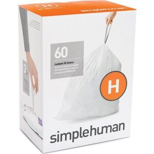 Stahovací pytle na odpadky v sadě 60 ks 35 l H – simplehuman obraz