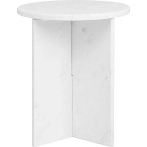 Mramorový kulatý odkládací stolek ø 40 cm Savio – Premier Housewares obraz