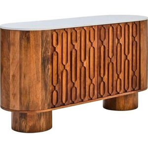 Komoda z mangového dřeva v přírodní barvě 140x75x45 cm Torcino – Premier Housewares obraz