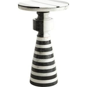 Mramorový kulatý odkládací stolek ø 30 cm Zoro – Premier Housewares obraz