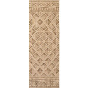 Béžový vnitřní a venkovní běhoun 80x250 cm Mira 1452 – Ayyildiz Carpets obraz