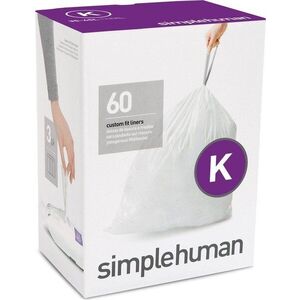 Stahovací pytle na odpadky v sadě 60 ks 45 l K – simplehuman obraz