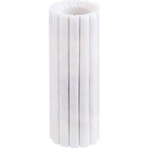 Bílá mramorová váza (výška 20 cm) Savio – Premier Housewares obraz