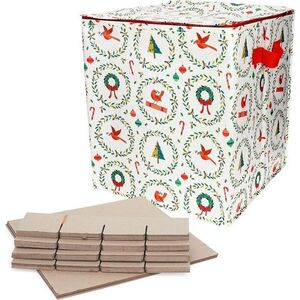 Úložný box na oblečení z recyklovaného plastu 32x32x35 cm Classic Christmas – Rex London obraz