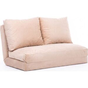 Krémová rozkládací pohovka 120 cm Taida – Balcab Home obraz