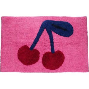 Růžová textilní koupelnová předložka 83x52, 5 cm Cherry – Rex London obraz