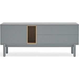 Modro-šedý TV stolek 140x56 cm Corvo – Teulat obraz