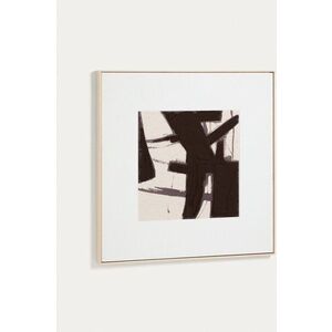 Ručně malovaný obraz s rámem/na plátně 100x100 cm Arilan – Kave Home obraz