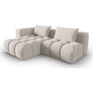 Béžová rohová pohovka (levý roh/s lenoškou) Verona – Cosmopolitan Design obraz