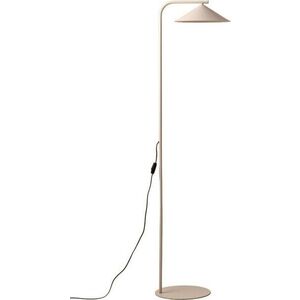 Krémová kovová stojací lampa (výška 160 cm) Nocte – Micadoni obraz