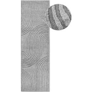 Šedý běhoun 80x240 cm Pigment Light Grey – Elle Decoration obraz