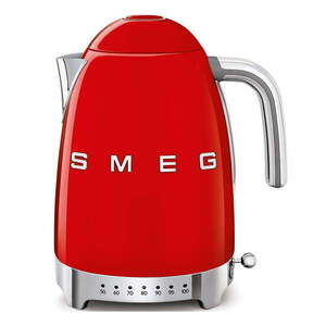 Červená rychlovarná konvice z nerezové oceli 1, 7 l Retro Style – SMEG obraz