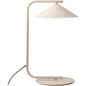 Krémová kovová stolní lampa (výška 42 cm) Nocte – Micadoni obraz