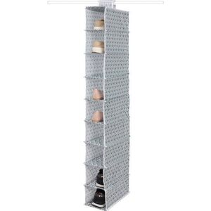 Světle šedý závěsný organizér s 9 přihrádkami Compactor Vetements, šířka 15 cm obraz