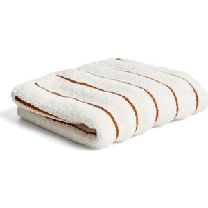 Oranžový/béžový froté bavlněný ručník 30x50 cm Dorane – Kave Home obraz