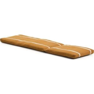 Oranžový zahradní podsedák na lehátko 50x175 cm Daila – Kave Home obraz