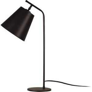 Černá stolní lampa s textilním stínidlem (výška 67 cm) Salihini – Opviq lights obraz