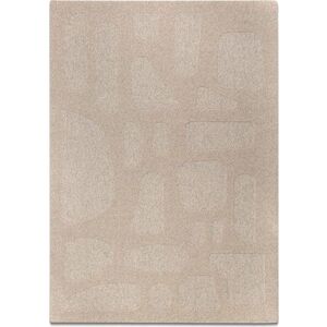 Taupe vlněný koberec 160x230 cm Archipelagio – Micadoni obraz