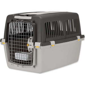 Šedá přepravka pro domácího mazlíčka 72x52 cm Trixie Gulliver 4 S-M – Plaček Pet Products obraz